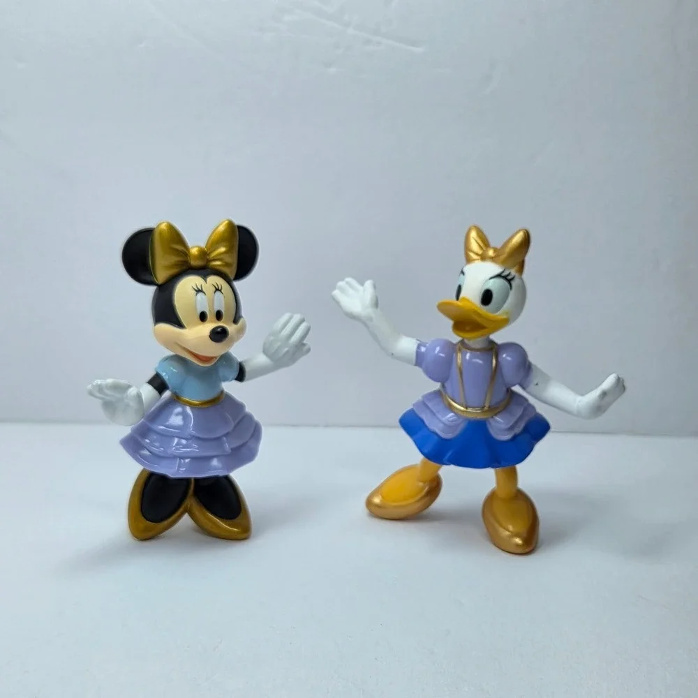 Disney Minnie Mouse Daisy Duck 2021 McDonalds Happy Meal Toy Figures Set of 2